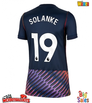 Tottenham Hotspur Dominic Solanke #19 Replica Away Stadium Shirt for Women 2026-27 Short Sleeve